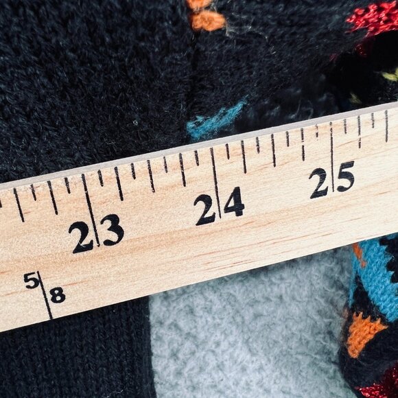 Womens L Feliz Navidad Llama Ugly Christmas Sweater Southwestern Cactus Novelty - Picture 8 of 10